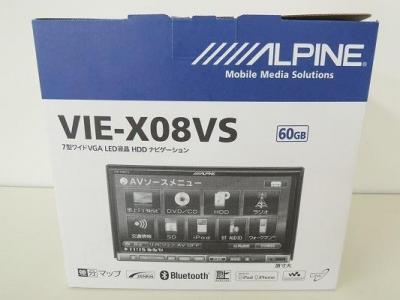 ALPINE アルパイン VIE-X08VS HDDナビ 7型