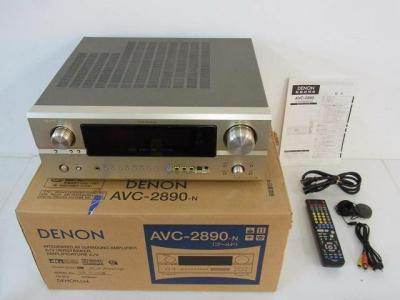 DENON デノン AVサラウンドアンプ AVC-2890 N AVアンプ ゴールド