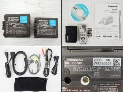 Panasonic パナソニック HDC-SD9-S デジタルハイビジョンカメラ シルバー