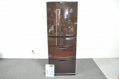 MITSUBISHI 三菱 MR-JX47LW-BR 冷蔵庫 470L 6ドア フレンチドア シャイニーブラウン