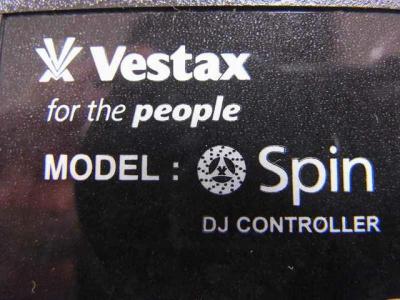 Vestax ベスタクス  SPIN USB MIDI &amp;オーディオコントローラー