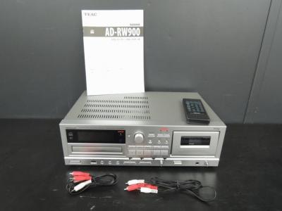 TEAC ティアック AD-RW900-S カセットデッキ CDレコーダー シルバー