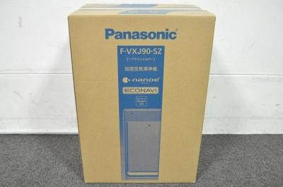 Panasonic パナソニック F-VXJ90-SZ 加湿 空気清浄機 エコナビ ナノイー ヘアラインシルバー