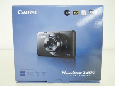 Canon キヤノン PowerShot S200 PSS200 WH デジタルカメラ コンデジ ホワイト