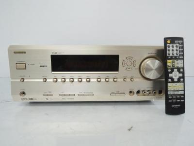 ONKYO オンキョー 7.1chサラウンド対応AVセンター  TX-SA604 (N) AVアンプ ゴールド
