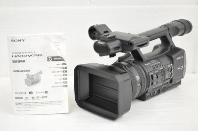 SONY ソニー HDR-AX2000-H デジタルビデオカメラ HD レコーダー ハンディカム