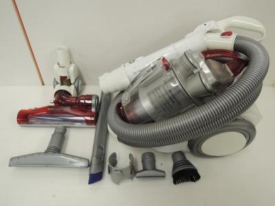 Dyson ダイソン DC12 Turbo 掃除機 キャニスター型 サイクロン式 ホワイト/レッド