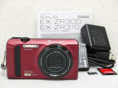 CASIO カシオ HIGH SPEED EXILIM EX-ZR310 EX-ZR310RD デジタルカメラ コンデジ レッド