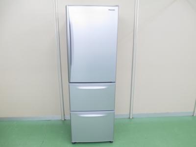 Panasonic パナソニック NR-C37AM-S 冷蔵庫 365L 3ドア 右開き フロスティーシルバー