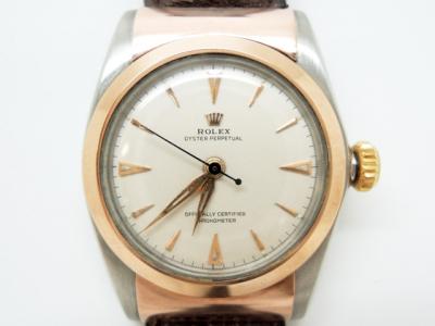 ROLEX ロレックス 2940 バブルバック PGコンビ 腕時計 自動巻