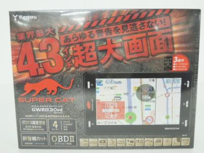 Yupiteru ユピテル SUPER CAT GWR830sd  GPSレーダー探知機
