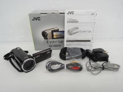 JVCケンウッド Everio GZ-HM670-T デジタルビデオカメラ ブラウン