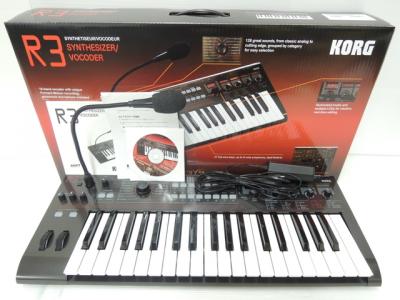 ジャンク】KORG R3 （KORG R3 & オマケのエフェクターケース 永い）