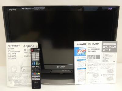 SHARP シャープ AQUOS LC-26R5 B 液晶テレビ 26型 ブラック