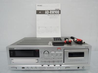 TEAC ティアック AD-RW900-S カセットデッキ CDレコーダー シルバー