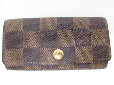LOUIS VUITTON ルイヴィトン ミュルティクレ4 N62631 4連キーケース ダミエ