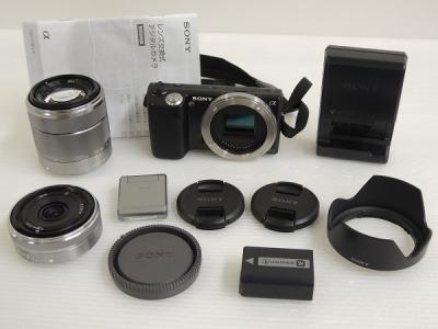 SONY ソニー α NEX-5 ダブルレンズキット NEX-5D B カメラ ミラーレス一眼 ブラック