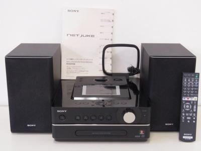 SONY ソニー NET JUKE NAS-D55HD B コンポ CD HDD 80GB ブラック