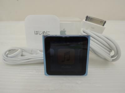 Apple アップル iPod nano MC689J/A 8GB ポータブル音楽プレーヤー ブルー