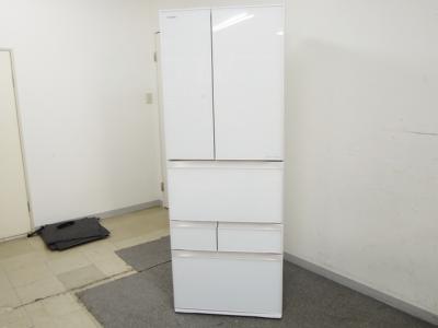 TOSHIBA 東芝 VEGETA ベジータ GR-F51FXV(ZW) 冷蔵庫 510L 6ドア フレンチドア クリアシェルホワイト