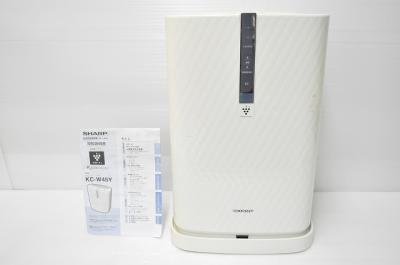 SHARP シャープ KC-Y45-W 加湿 空気清浄機 高濃度 プラズマクラスター ホワイト系