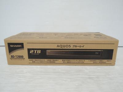 SHARP シャープ AQUOSブルーレイ BD-T2600 ブルーレイディスクレコーダー