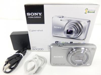SONY ソニー Cyber-shot WX200 DSC-WX200 S デジタルカメラ コンデジ シルバー