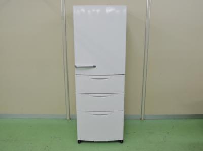 AQUA アクア AQR-361B(W) 冷蔵庫 355L 4ドア 右開き ナチュラルホワイト