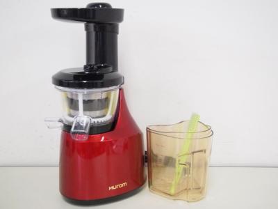 HUROM ヒューロム HU-400 レッド スロージューサー 量販店モデル