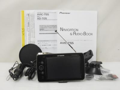 pioneer パイオニア carrozzeria Air navi AVIC-T55 カーナビ ポータブル 4.8型