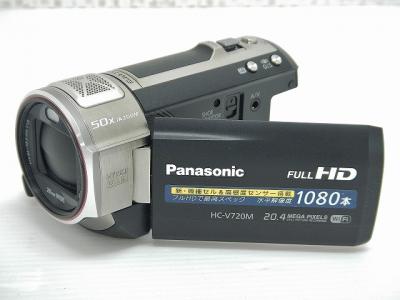 Panasonic パナソニック ビデオカメラ HC-V720M ブラック
