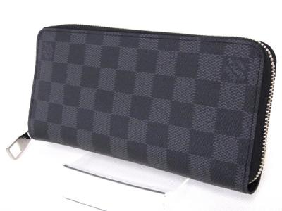 LOUIS VUITTON ルイ ヴィトン ダミエグラフィット ジッピーウォレット ヴェルティカル N63095 長財布 グラフィット