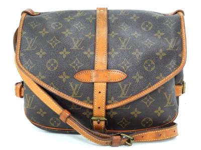 LOUIS VUITTON ルイ・ヴィトン ソミュール30 M42256 斜め掛けショルダー モノグラム