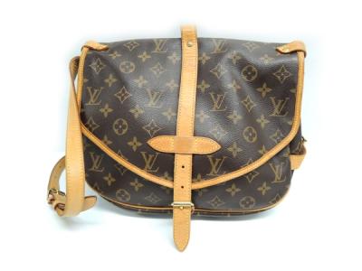 LOUIS VUITTON ルイ・ヴィトン ソミュール30 M42256 斜め掛けショルダー モノグラム