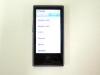 Apple アップル iPod nano MD481J/A K 16GB ポータブル音楽プレーヤー ブラック