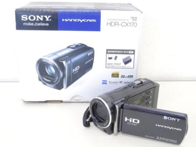 SONY ソニー  Handycam HDR-CX170 B  デジタルHDビデオカメラレコーダー ブラック