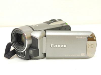 Canon キヤノン iVIS HF R10 IVISHFR10 デジタルビデオカメラ フルHD シルバー