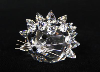 SWAROVSKI - スワロフスキー SWAROVSKI オブジェ 置物 183273 クリア ハリネズミ【中古】 SWAROVSKI スワロフスキー Swarovski レプリカ ハリネズミ
