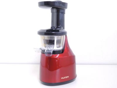 HUROM ヒューロム HU-400 レッド スロージューサー 量販店モデル