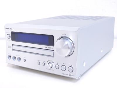 ONKYO オンキョー CR-D1(S) CD/FMチューナーアンプ シルバー