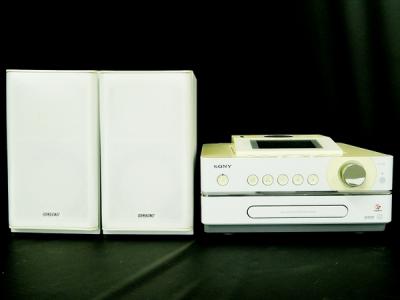 SONY ソニー NET JUKE NAS-D55HD W コンポ CD HDD 80GB ホワイト