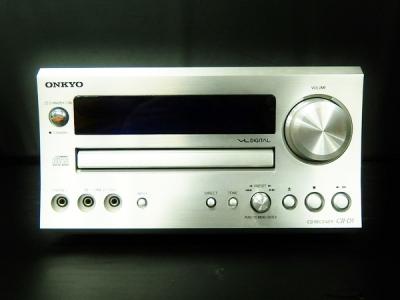 ONKYO オンキョー CR-D1(S) CD/FMチューナーアンプ シルバー