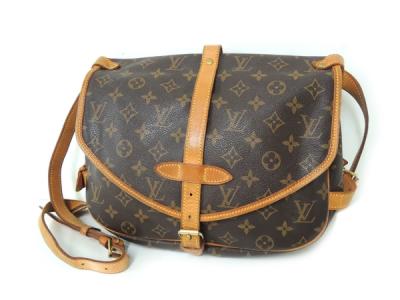 LOUIS VUITTON ルイ・ヴィトン ソミュール30 M42256 斜め掛けショルダー モノグラム