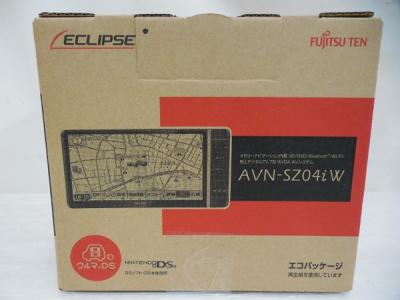 FUJITSU TEN 富士通テン ECLIPSE AVN-SZ04iW カーナビ メモリーナビ 7型