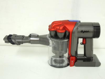 Dyson ダイソン digital slim DC34 motorhead DC34 MO 掃除機 ハンディ サイクロン式 アイアン/サテンレッド 通販モデル