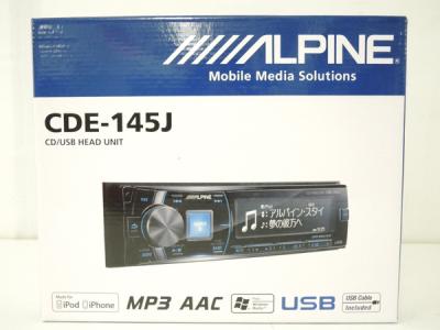 ALPINE CDE-145J(カーオーディオ)の新品/中古販売 | 894750