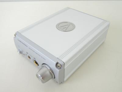 audio-technica オーディオテクニカ  AT-HA21 ヘッドホンアンプ シルバー