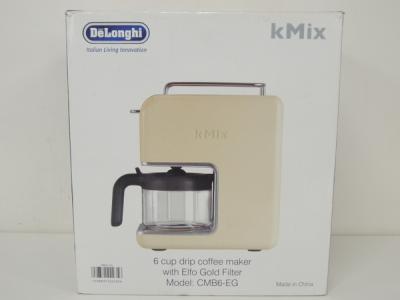 デロンギ ドリップコーヒーメーカー ホワイト CMB6-EG 【公式通販】