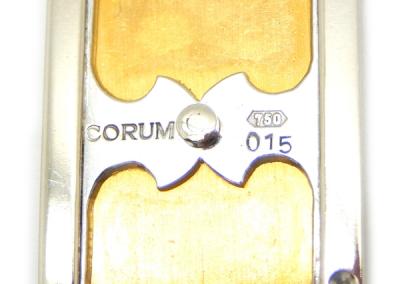 CORUM コルム ペンダントトップ インゴット ダイヤモンド 0.15ct 750