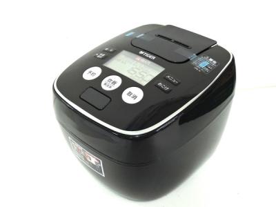 TIGER タイガー 炊きたて JPB-H100-K 圧力IH 炊飯器 5.5合 ブラック